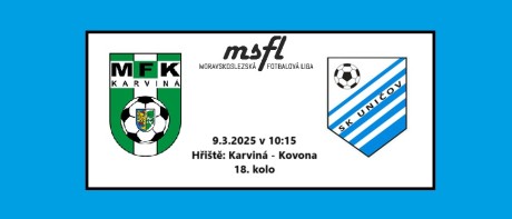 MFK Karviná - SK Uničov